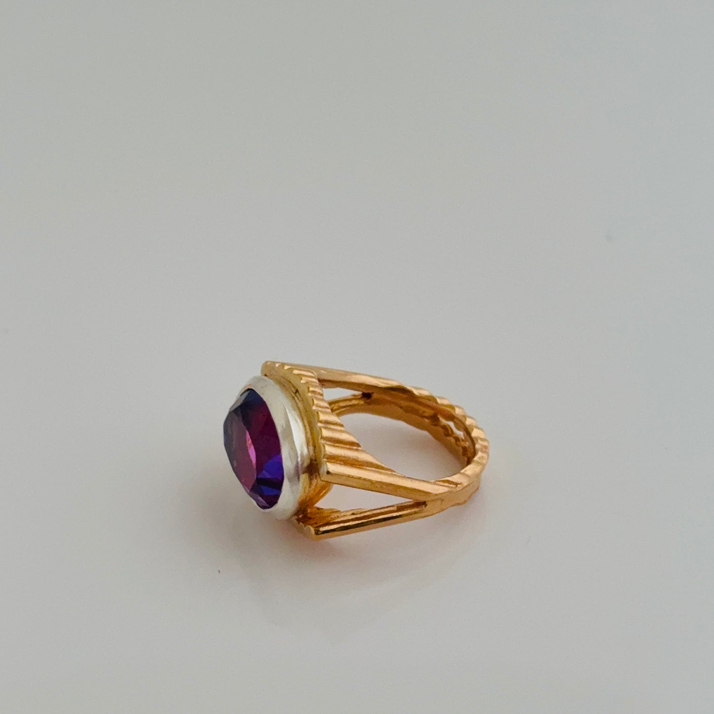 Bague ROLLING STONE violet/rose
